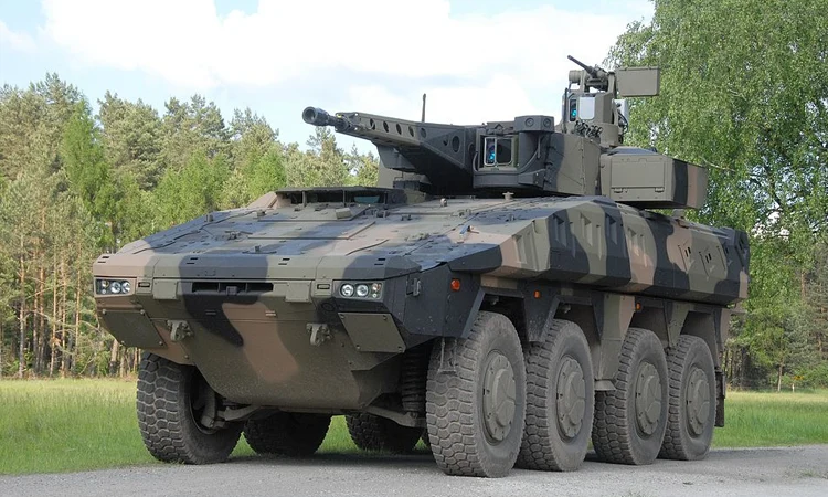 German Military Vehicles - Boxer Multi-Role Armored Vehicle or MRAV