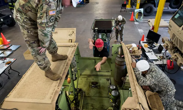 maintenance Military vehicles