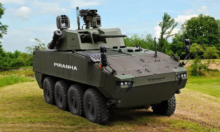 Swiss Military Vehicles Maw and Piranha