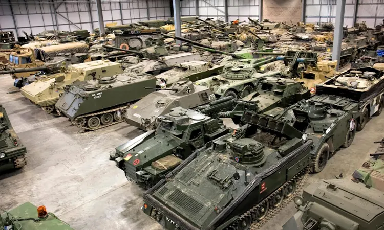 The English Tank Museum housed at Bovington