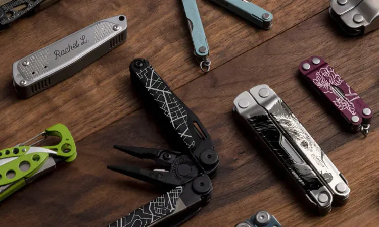 Engraved Multi-Tools or Knives