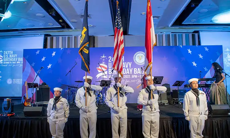  Military Ball Arrival 