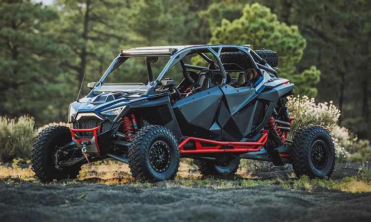 Polaris RZR® Tactical: built for speed and stealth.