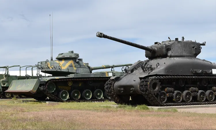 What is the story behind the heartland museum of military vehicles?