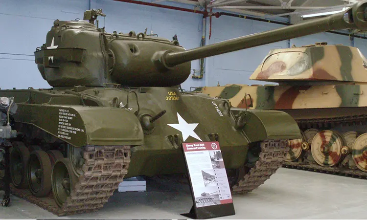 World War II armor like the M4 Sherman, M5 Stuart, and M26 Pershing