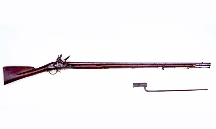 Revolutionary War muskets and Civil War rifles
