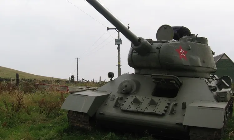 Sit in a real tank, look through scopes, touch restored interiors