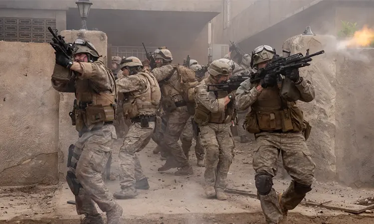 Watch real war footage in immersive mini-theaters