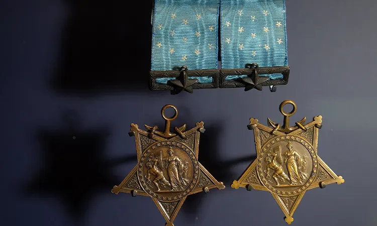 The Medal of Honor Gallery tells the stories of extraordinary bravery  with photos, real medals, and personal artifacts