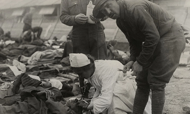 Total American Deaths & Casualties in WW1