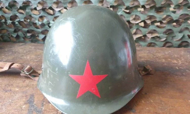 Soviet Army Helmet Insignia: The Red Star of the Revolution